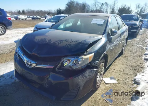 2012 Toyota Camry Le z USA, uszkodzony, nr VIN 4T4BF1FK1CR216749